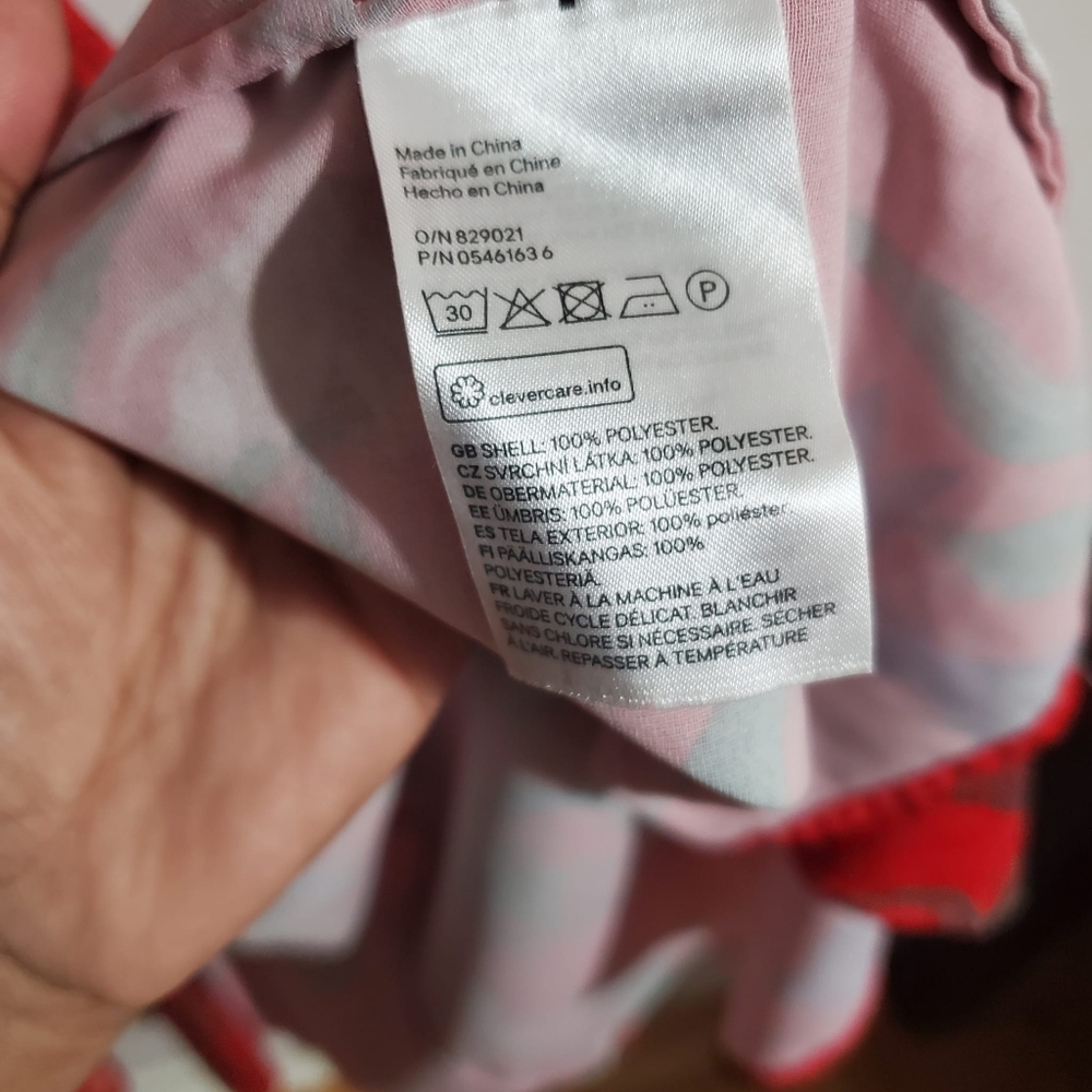 H&M Red Floral Midi Dress - Picture 11 of 13
